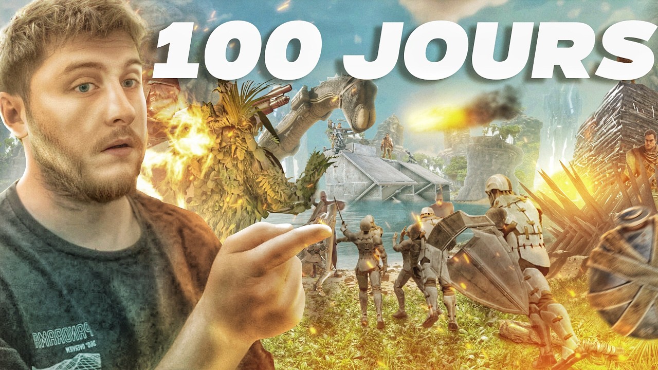 100 JOURS sur ARK et c'est la guerre ! FULLWIPE