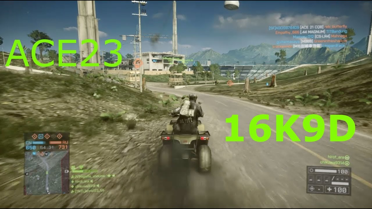 【BF4】16K9D コンクエ