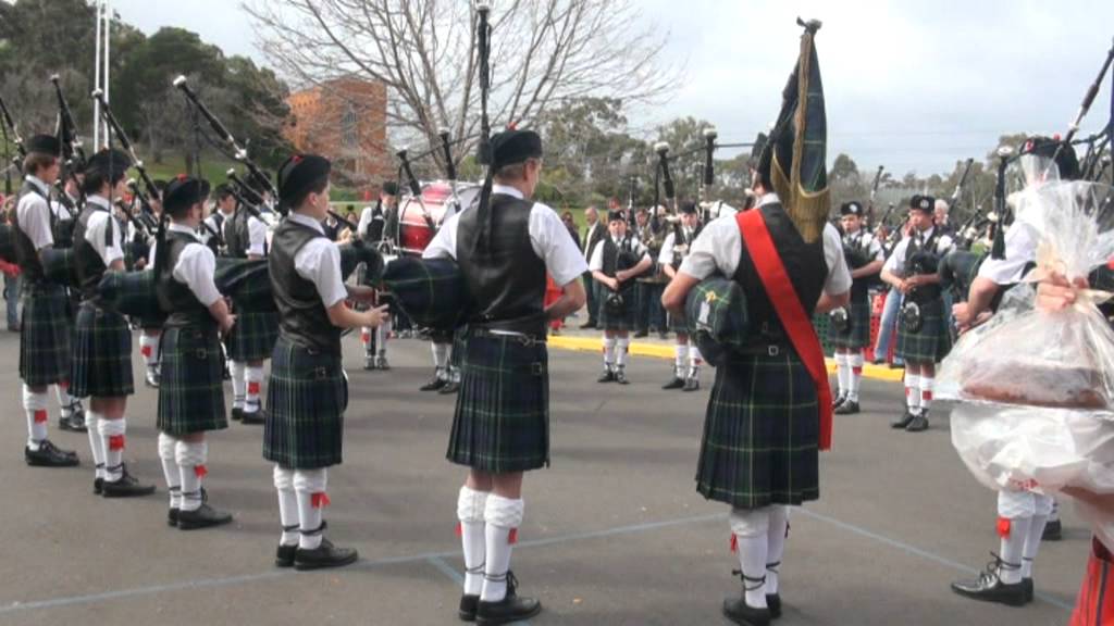 Scotch College Pipes and Drums perform 'Take me to Rio'