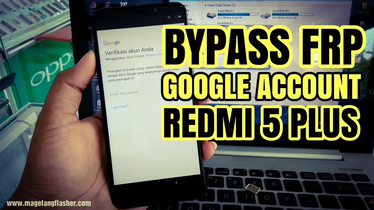Tutorial Bypass FRP Google Account MIUI 9 Xiaomi Redmi 5 Plus Tanpa Flash Tanpa PC/Laptop