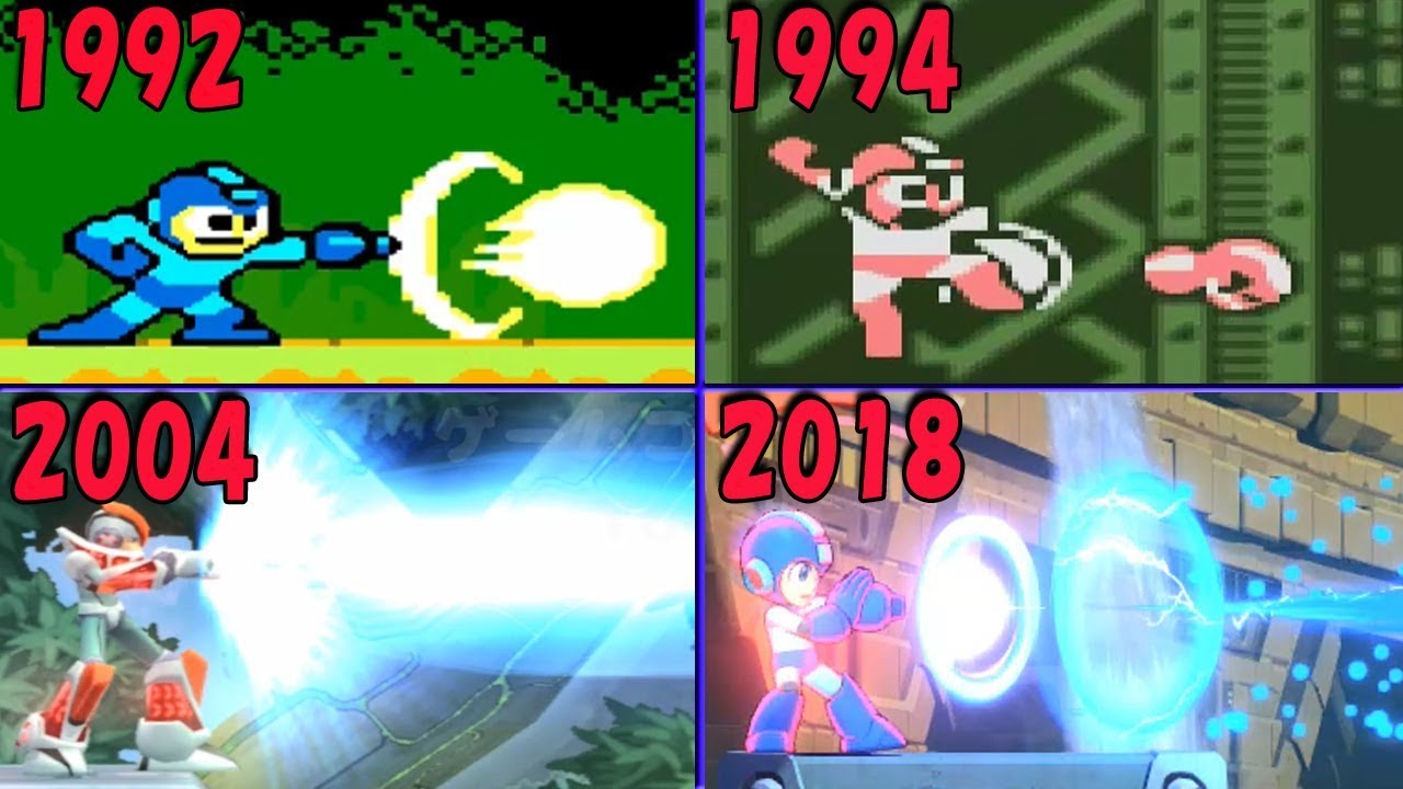 ロックマン(ゲーム) ロックバスター&エックスバスター 進化の歴史(1987-2018)| Evolution of Mega Buster & X Buster