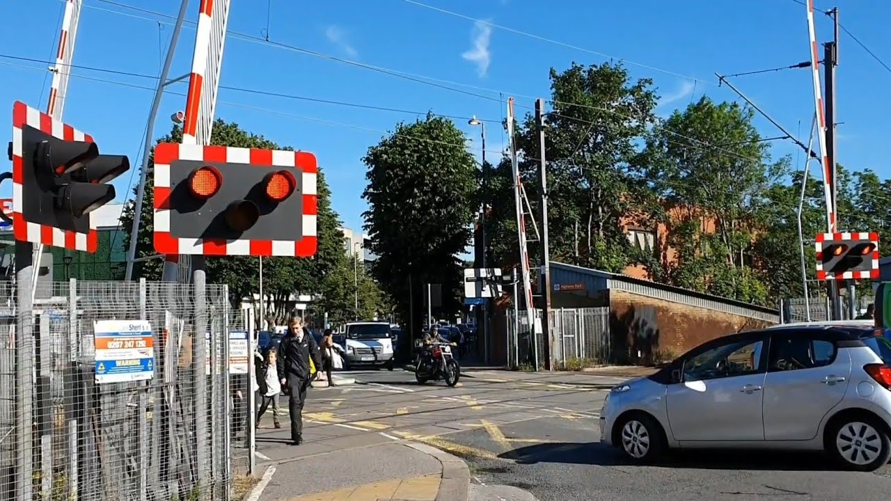 Highams Park Level Crossing, London