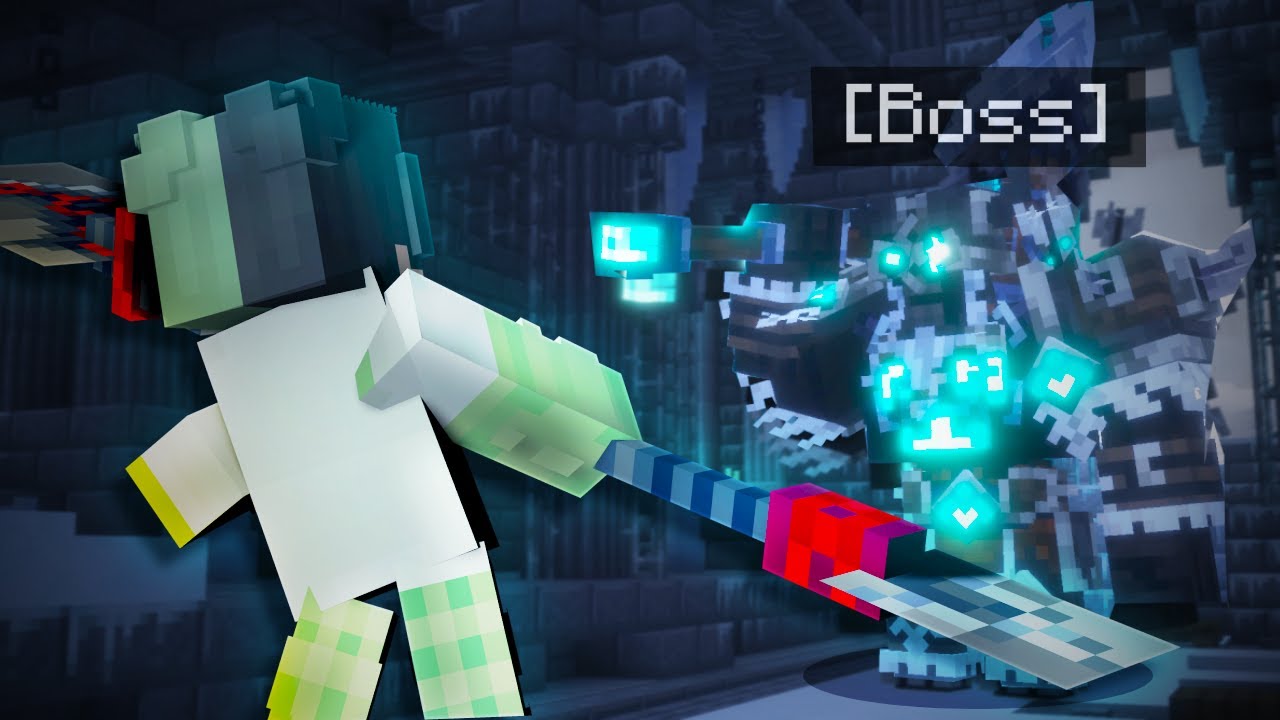 I Tried Defeating Minecraft’s NEW BOSS… It Was Insane