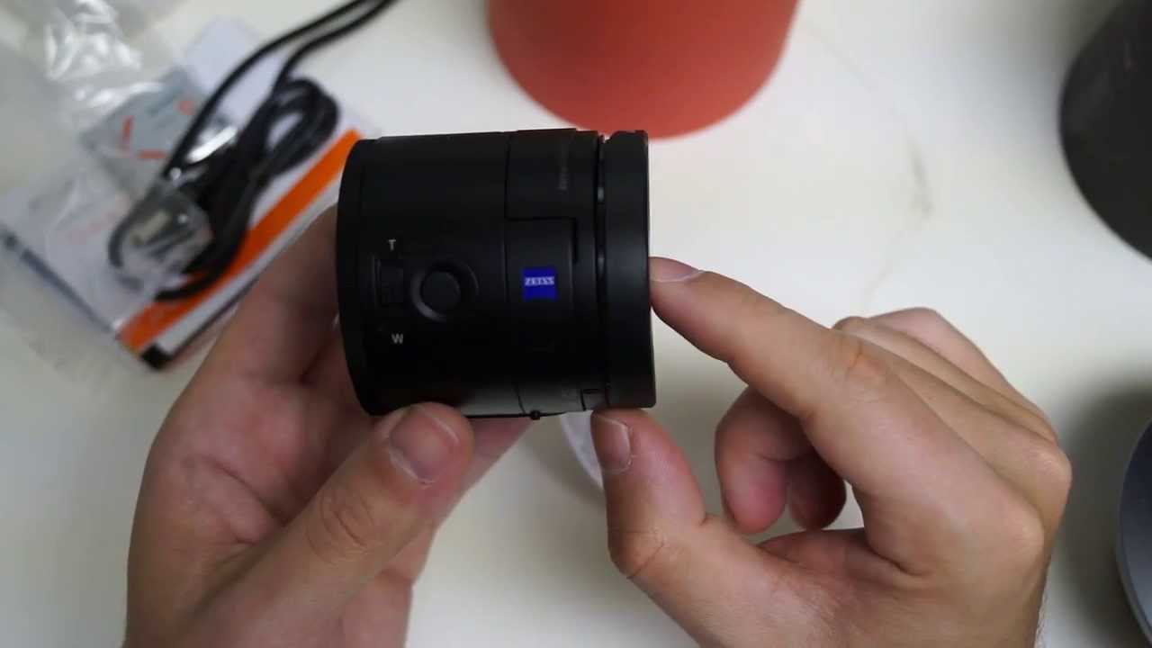 Sony Cyber-shot QX100 Unboxing and Hands-On