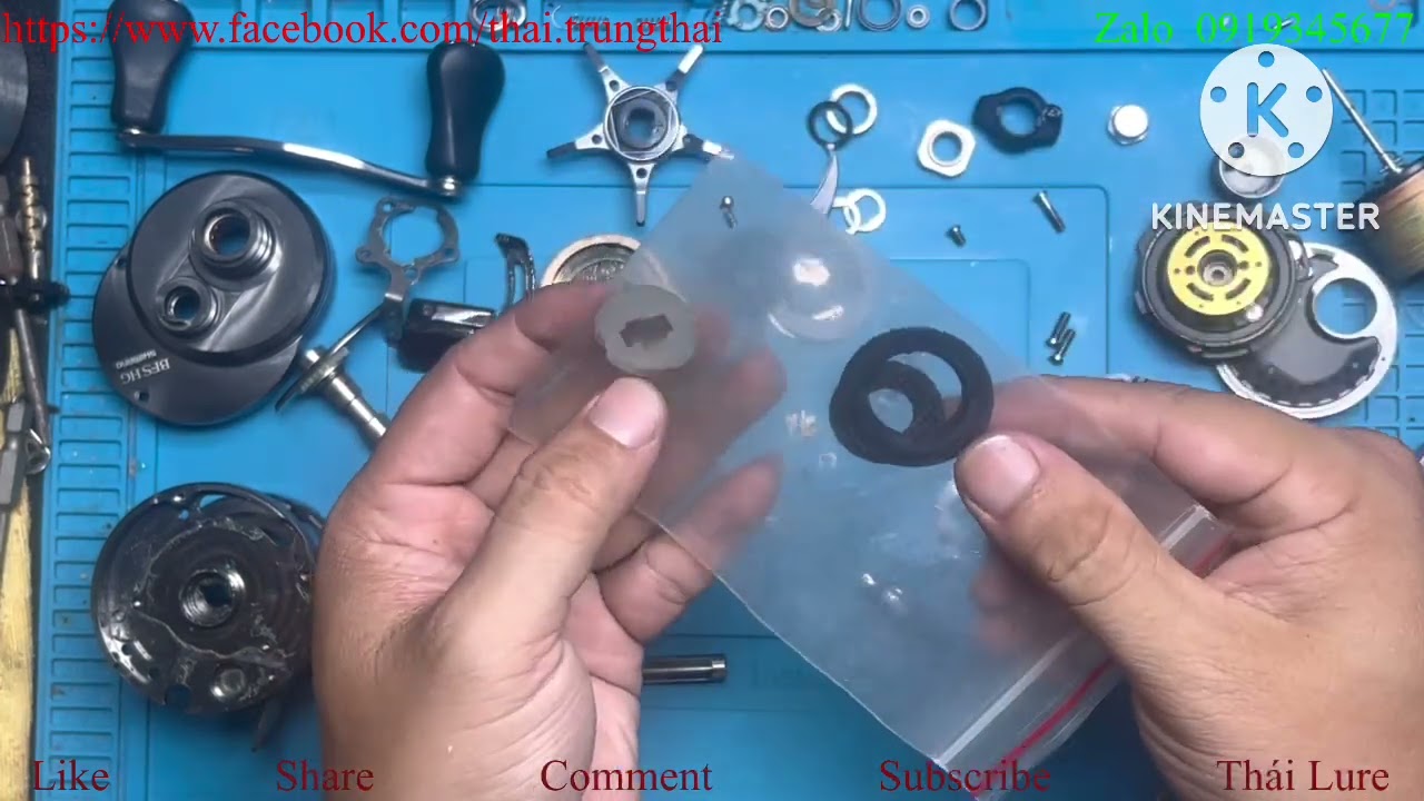 Vệ sinh bảo dưỡng shimano Conquest BFS HG