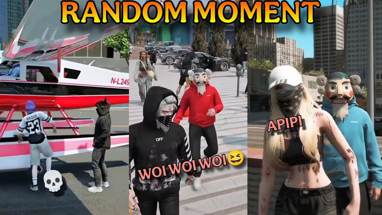 RANDOM MOMENT LEDAKAN YANTO & BICHAN -GTA V ROLEPLAY
