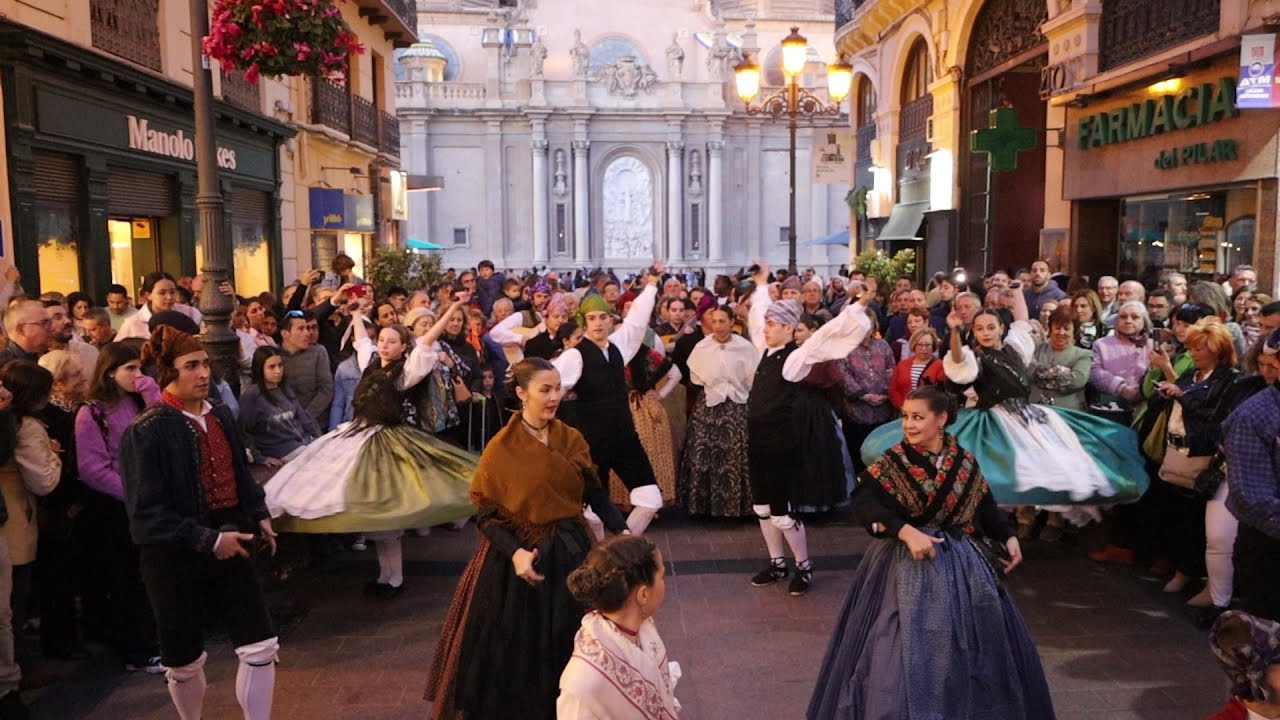 Ronda jotera Grupo Folclórico Zierzo Zaragoza, jornadas Goyescas 2024