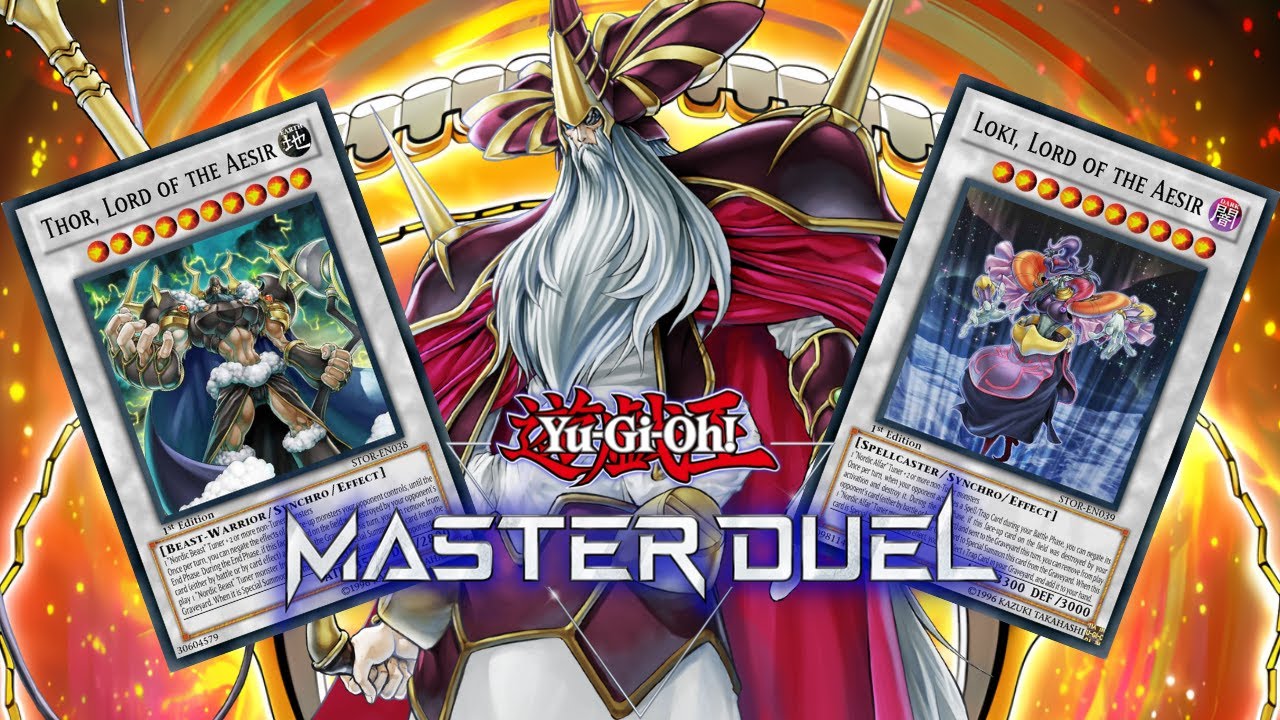 MASTER RANK! GOD TIER NORDIC BUILD! NORDIC AESIR DECK! DECK PROFILE + COMBOS [Yu-Gi-Oh! Master Duel]