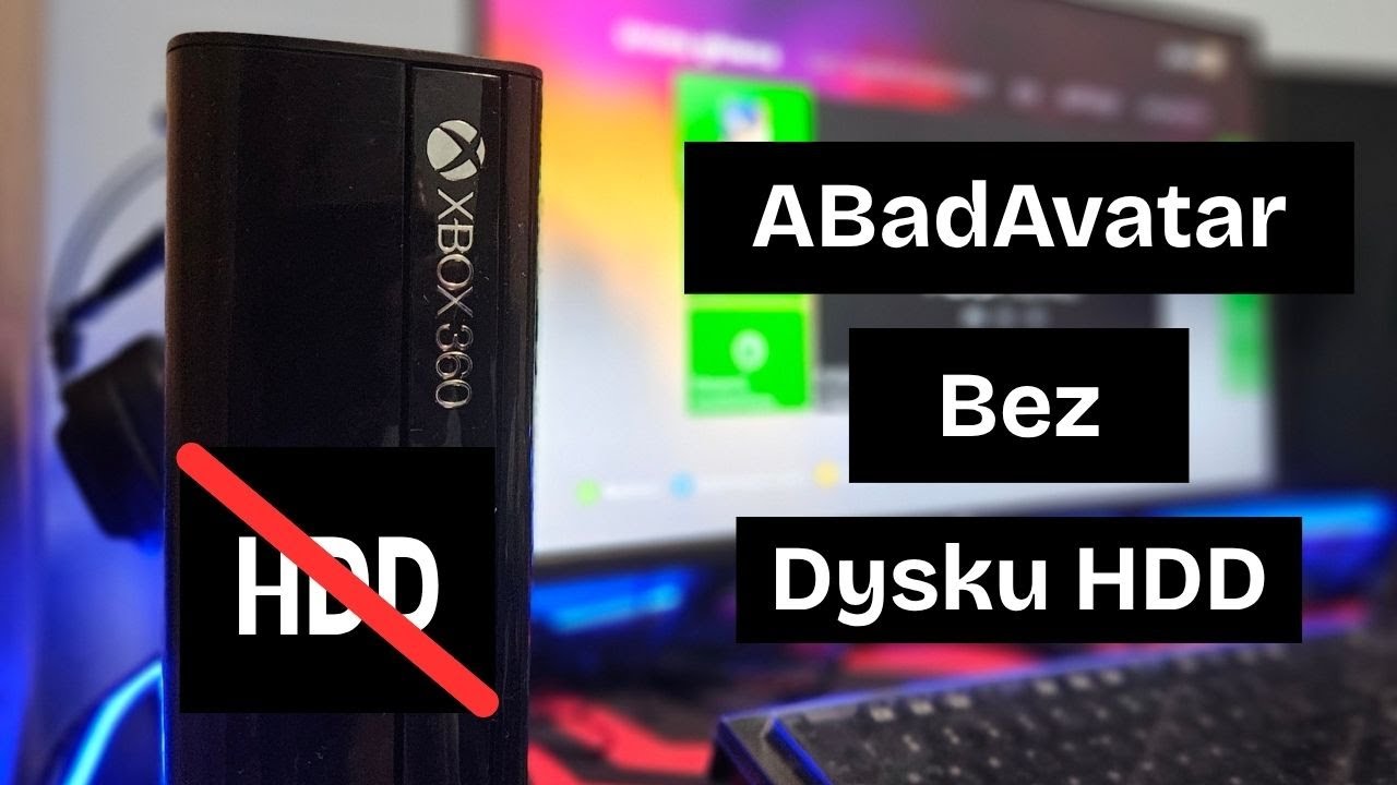 ABadAvatar na Xboxie 360 bez dysku HDD!
