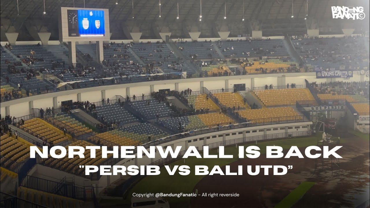 DETIK'' BOBOTOH MEMASUKI TRIBUN UTARA !!! | PERSIB VS BALI UNITED
