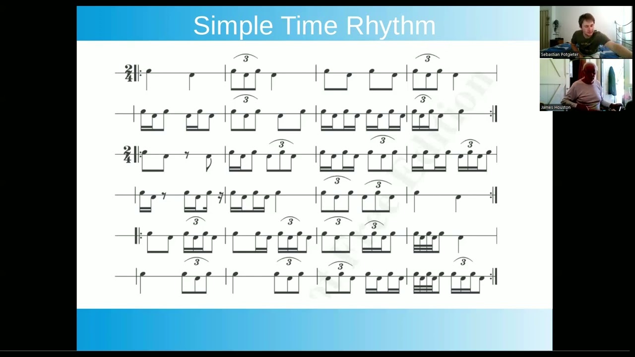 Pipe Band Drumming Lesson: Rhythm in Time Signatures with Sebastian Potgieter
