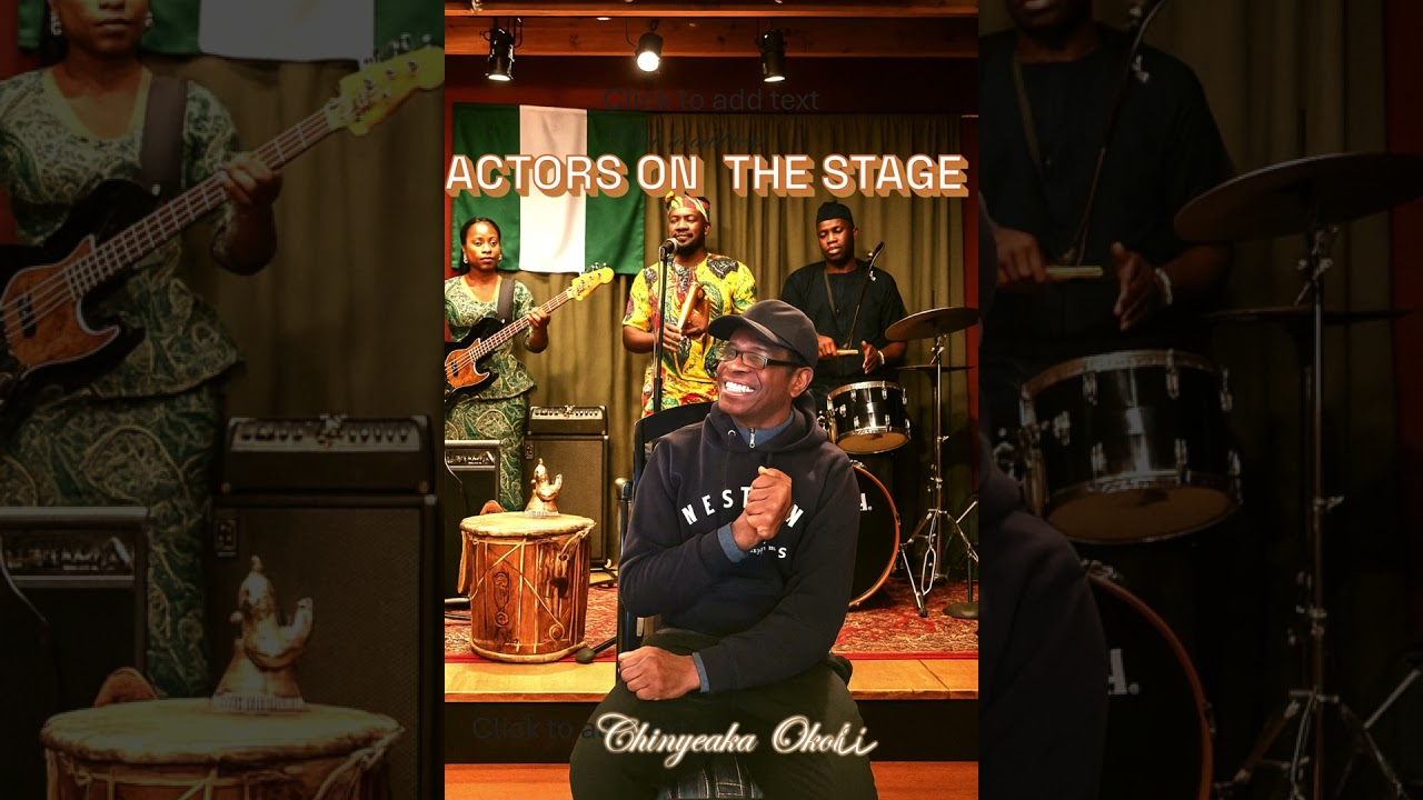 Actors on the Stage Reggae Original | Deep Afrobeat Message from Nigeria 2024