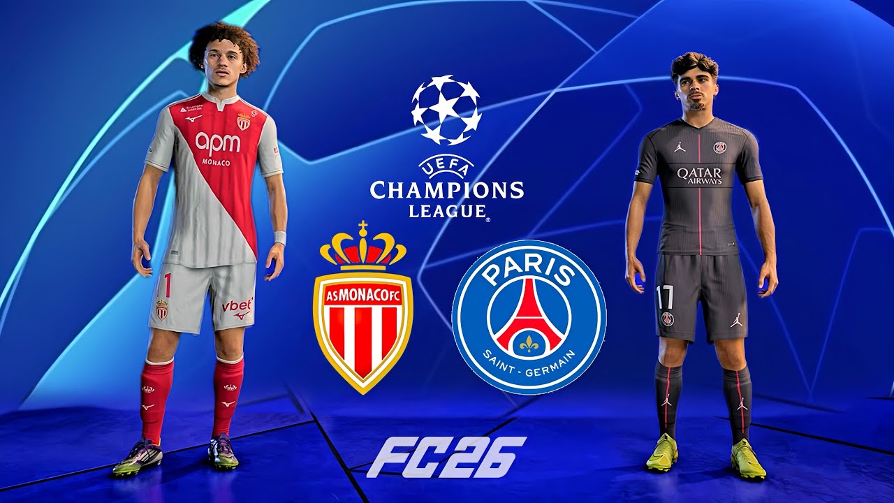 European Battle | Monaco vs Paris Saint-Germain | FC 26 