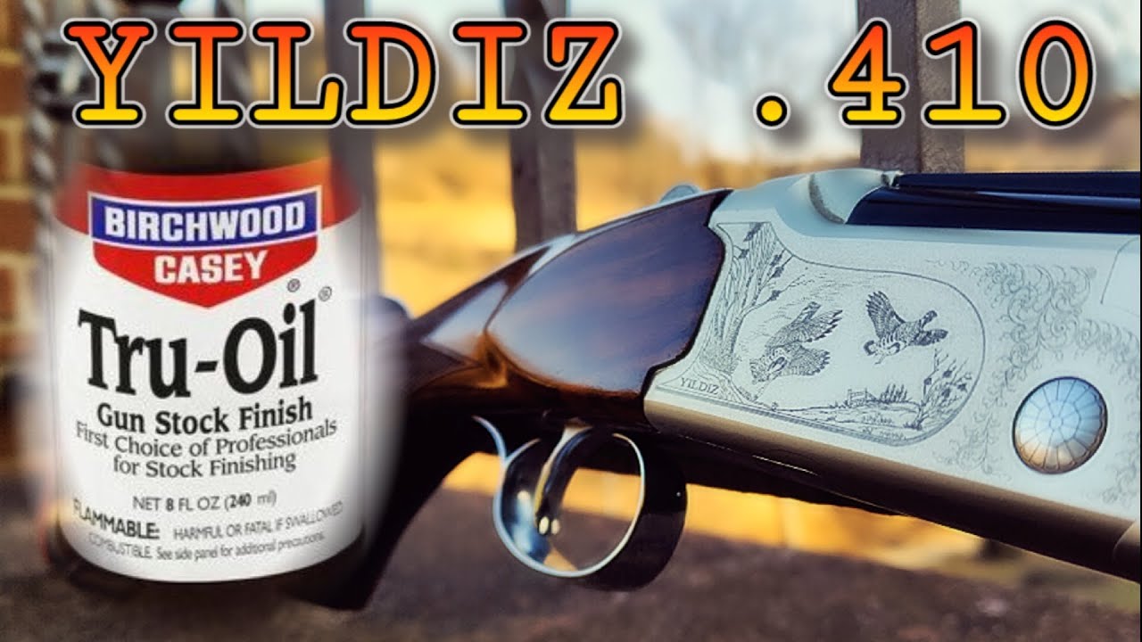 YILDIZ .410 / RESTAURO LEGNI CON TRU OIL / GUN STOCK FINISH