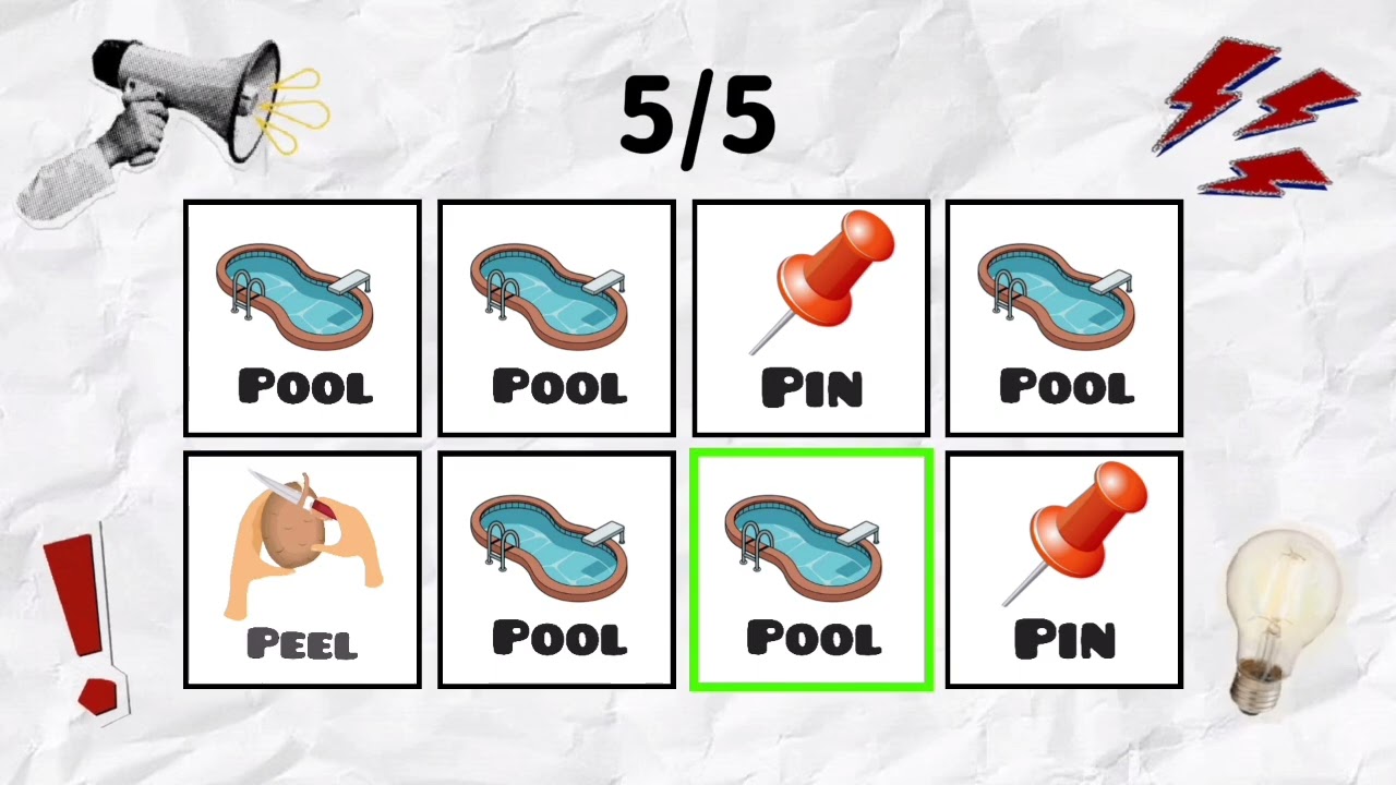 SAY THE WORD ON BEAT. LEVEL 1-3