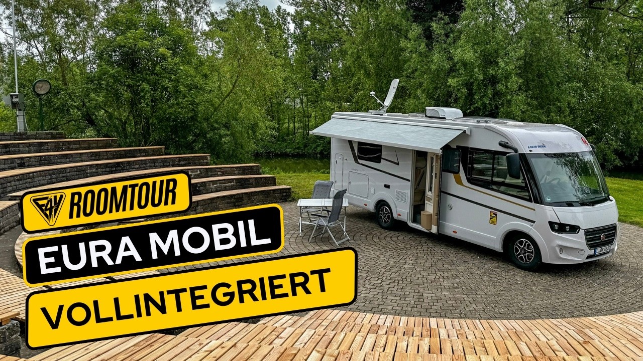 Wohnmobil Roomtour - EURA INTEGRA ein ganz spezieller Vollintegrierter