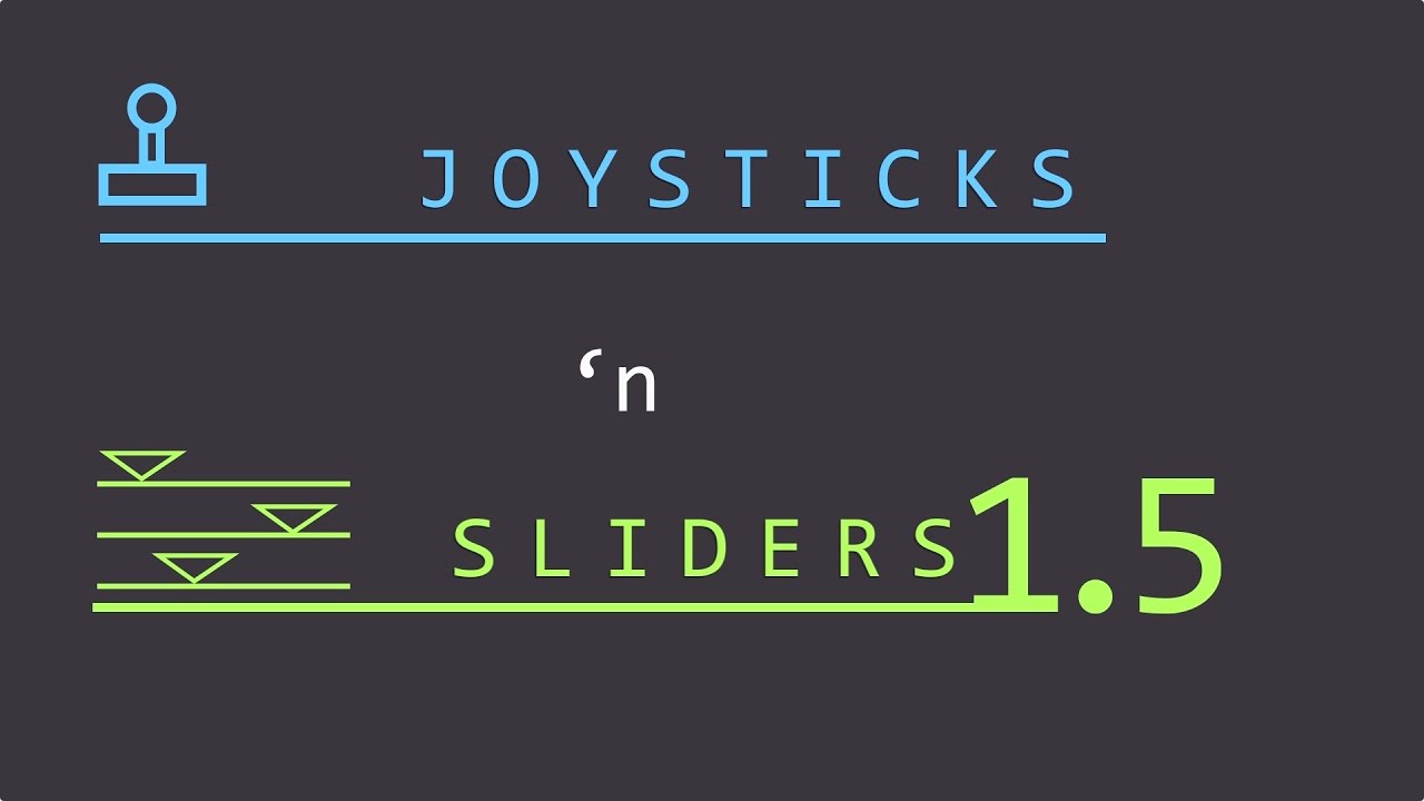 Joysticks 'n Sliders 1.5 Promo