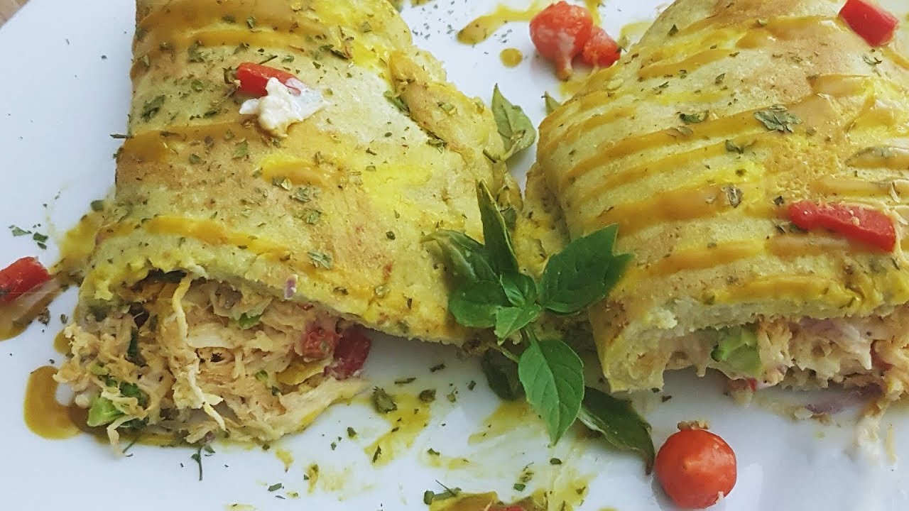 PANQUECA DE BATATA DOCE  crua 