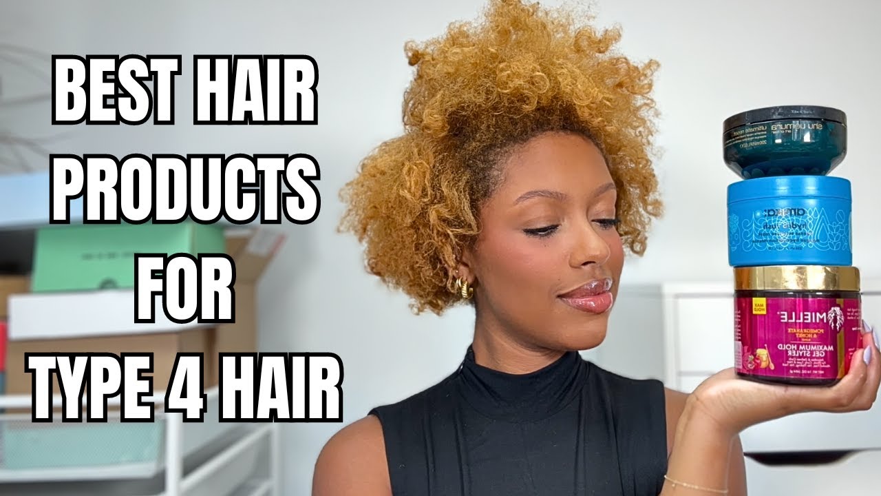 FAVORITE HAIR PRODUCTS FOR TYPE 4 HAIR (PART 1)