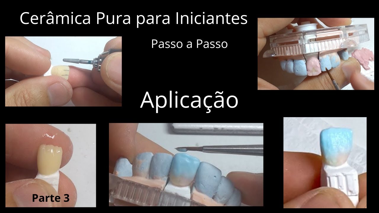 Porcelana Pura Passo a Passo Parte 3 - Aplicação das Camadas de Dentina e Incisal