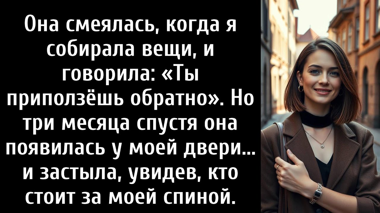 Она сказала: «Ты пожалеешь об этом». Я ушёл — и вместо этого наблюдал, как она пожалела об этом.