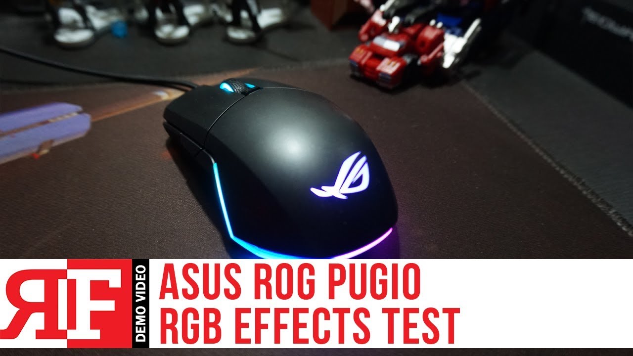 Asus ROG Pugio RGB Effects Test