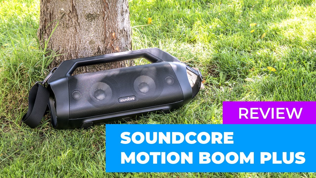 Soundcore Motion Boom Plus review 🔊 POWERFUL PORTABLE SPEAKER FOR OUTDOORS
