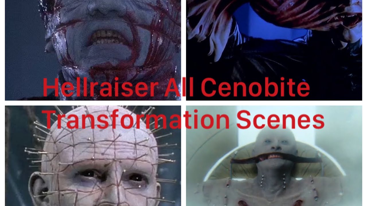 Hellraiser All Cenobite Transformation Scenes