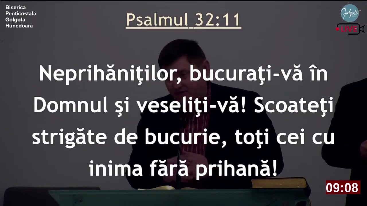Duminica dimineață / Cina Domnului - 01.03.2026 - B.C.P. Golgota Hunedoara
