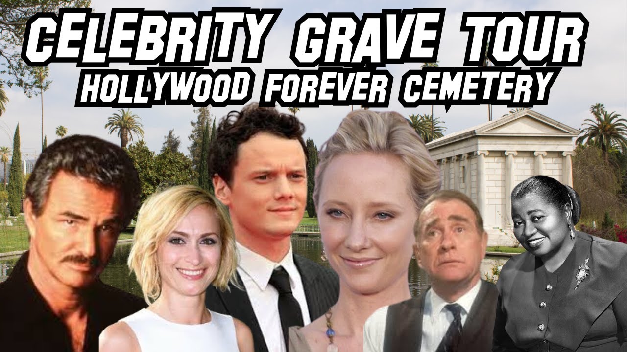 Экскурсия по могилам знаменитостей на кладбище Hollywood Forever.