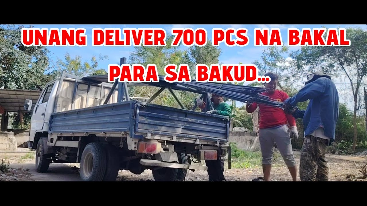 UNANG DELIVER 700 PCS NA BAKAL PARA SA BAKUD...