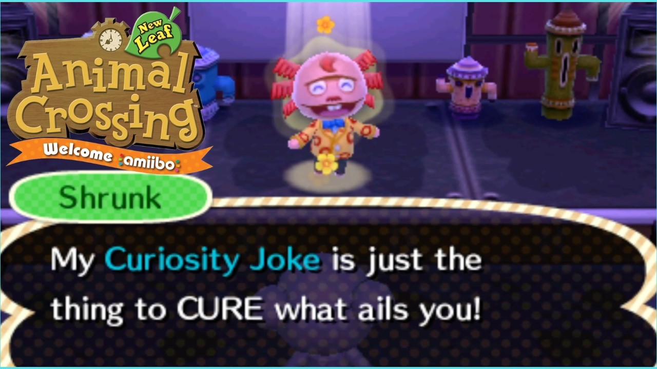Learning Curiosity from Dr. Shrunk (ACNL)