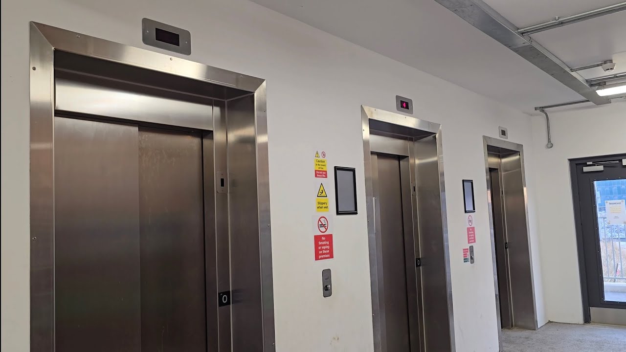 Orona lifts @ Central multi story car park in Blackpool