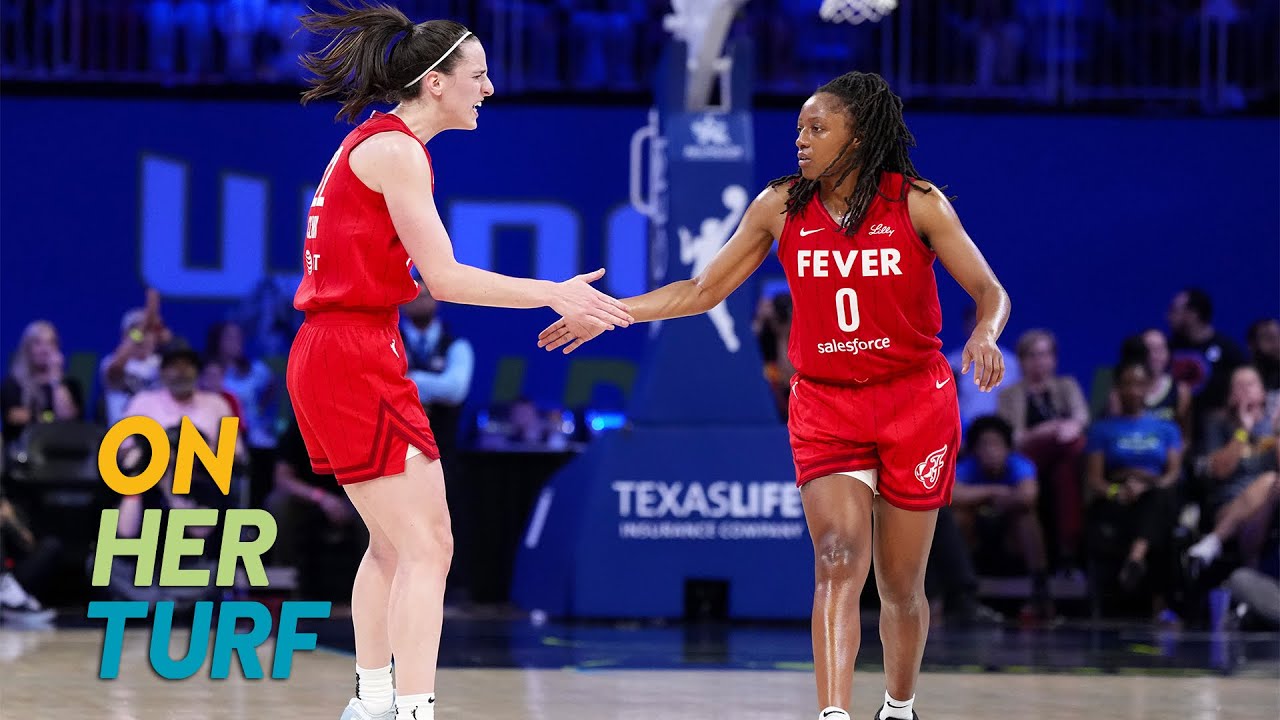 Kelsey Mitchell returns to backcourt mate Caitlin Clark, Indiana Fever | On Her Turf | NBC Sports