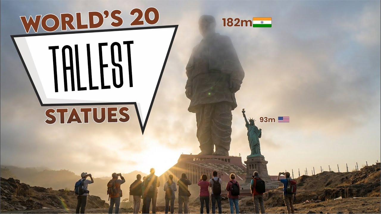 Top 20 Tallest Statues in the World 2026 🏗️ (Smallest to Largest)