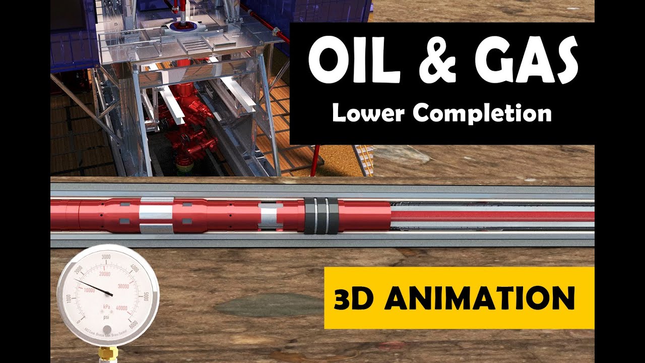 Lower Completion Installation Explained | Oil & Gas Well Completion Animation | Part 10