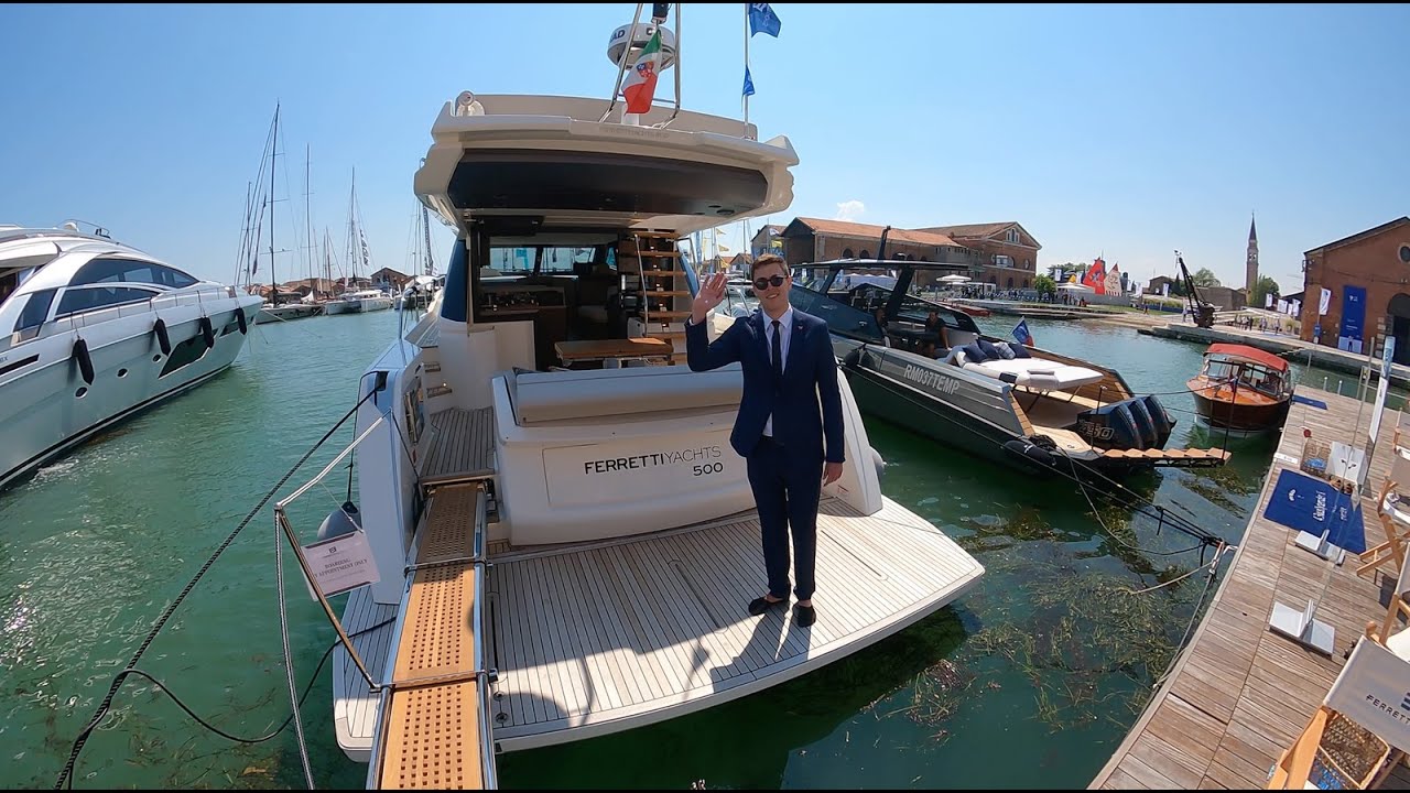 Ferretti Yachts 500 (2021) - nowy jacht motorowy we flocie W/Charter!