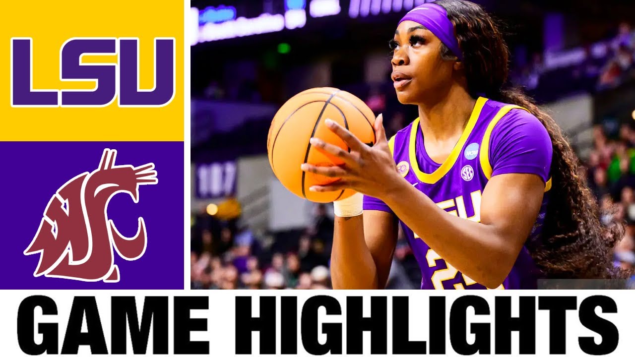 #5 LSU vs Washington State Highlights (CHAMPIONSHIP) | Women's Basketball | College Basketball 2025