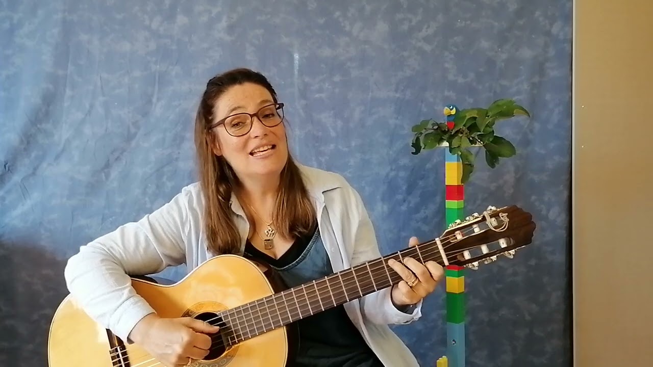 Das Papageienlied Der Papagei ein Vogel ist... Fr&ouml;hliche Lieder f&uuml;r Kinder. Singen ist gesund.