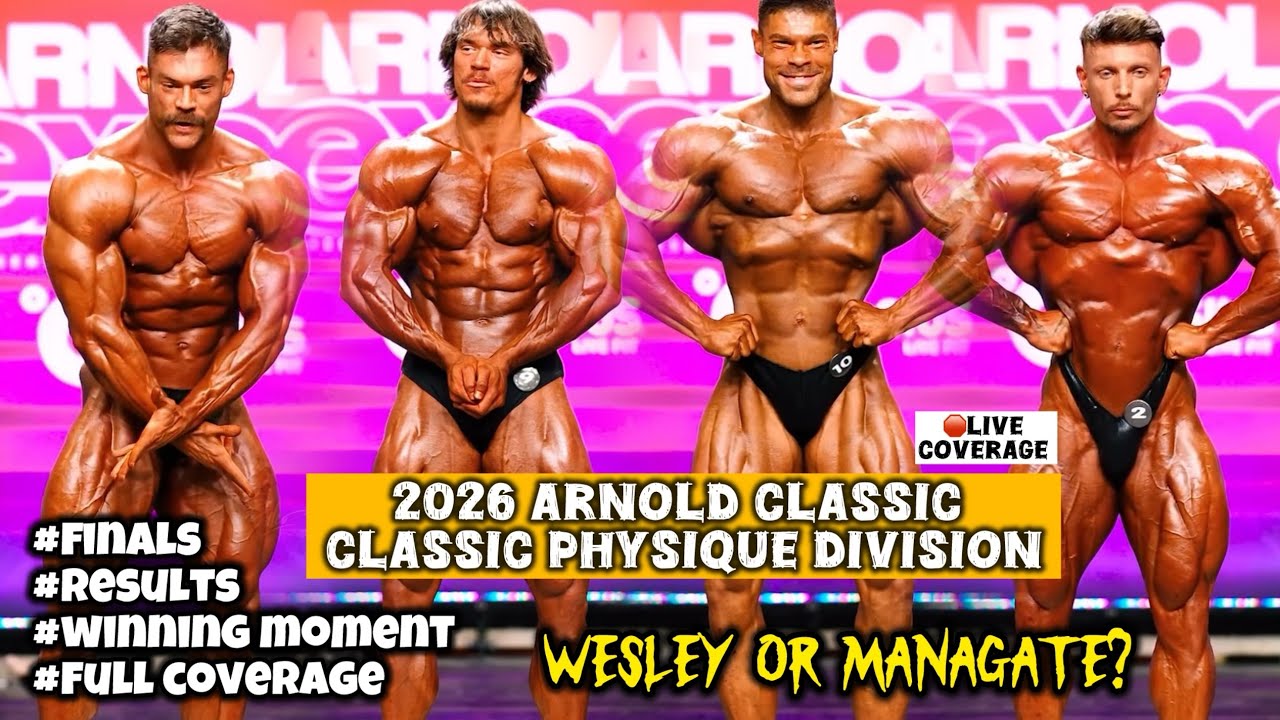Финал Arnold Classic 2026 (классический бодибилдинг) в формате Full HD 🛑прямая трансляция