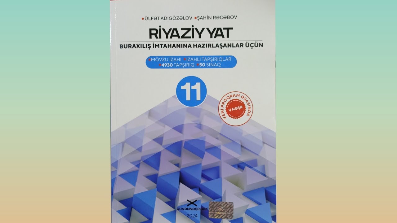 Natural ədədlər 1-77 ....11_ci sinif buraxılış imtahanına hazırlıq Güvən nəşrləri