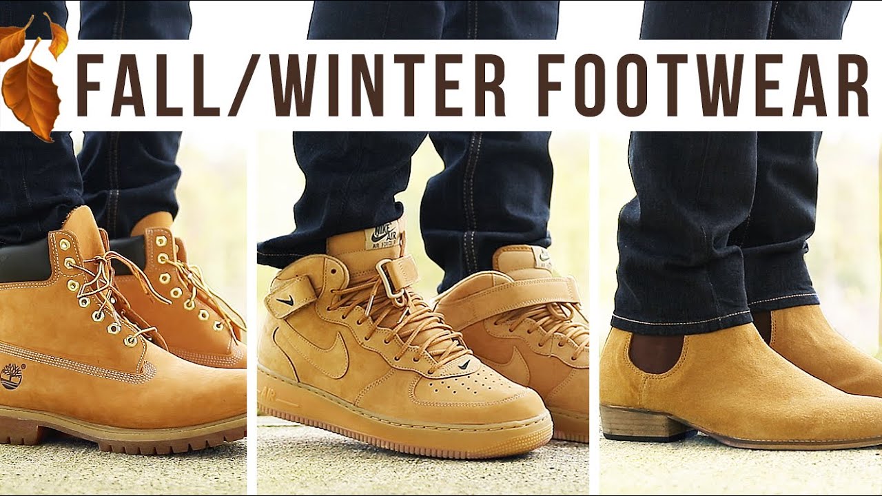 TOP 10 BOOTS & SNEAKERS FOR FALL/WINTER | Men's Fashion Footwear | I AM RIO P.