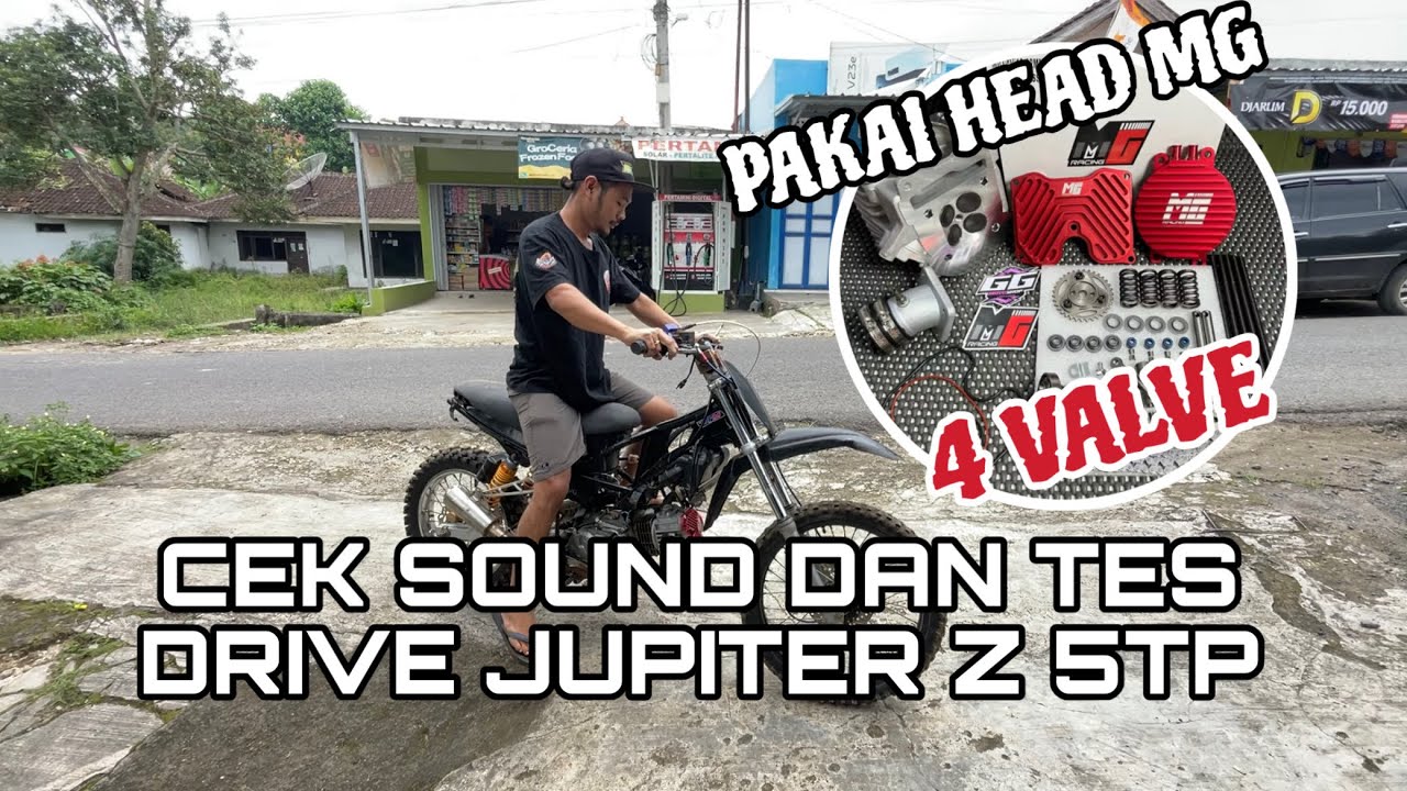 Cek Sound & Tes Drive Jupiter Z 5TP Pakai Head MG 4 Valve