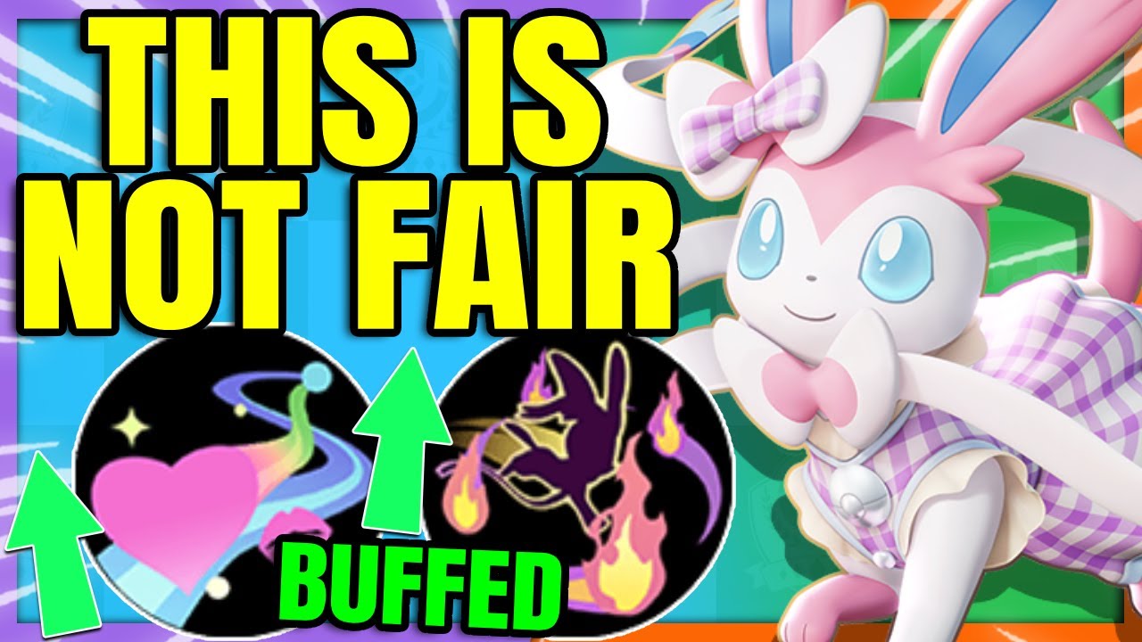 This BUFFED SYLVEON BUILD is Taking over Ranked | Pokemon Unite