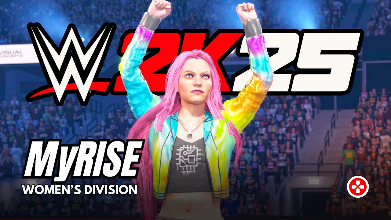 WWE 2K25 MYRISE (WOMEN) FEMALE CAREER MODE (FULL GAME)