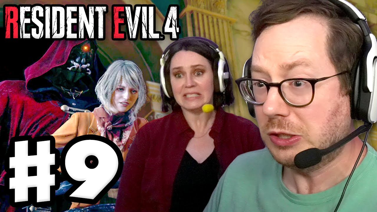 Resident Evil 4 Remake - Gameplay Part 9 - The Grand Hall!