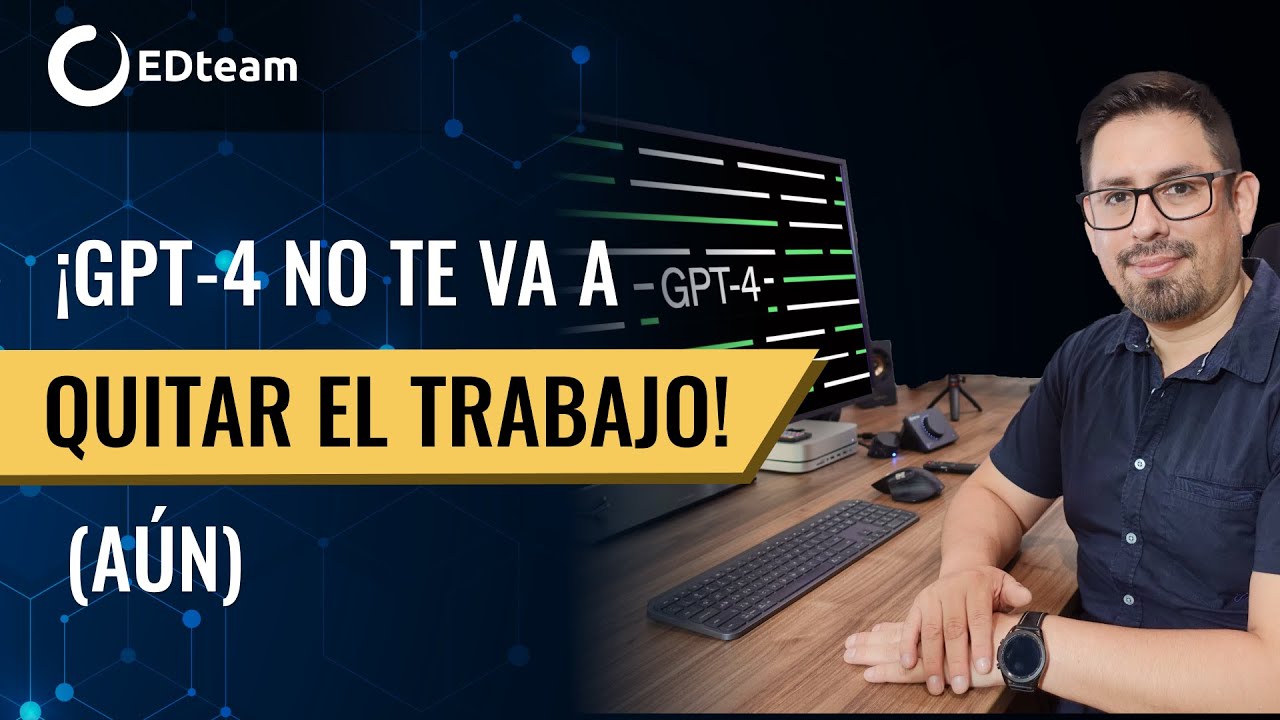 GPT-4 no te va a quitar el trabajo (aún)