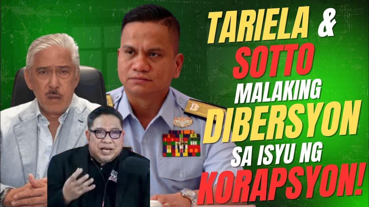 TARIELA AT SOTTO MALAKING DIBERSYON SA ISYU NG KORAPSYON!