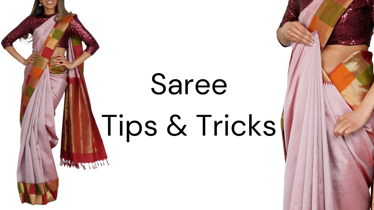 Saree Tips & Tricks | Saree Styling Hacks for 2025 | How to Drape a Saree Perfectly | Tia Bhuva