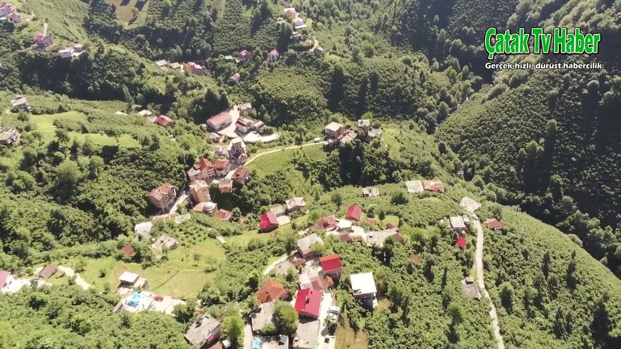 Giresun Doğankent Çatak Köyü Drone Çekimi